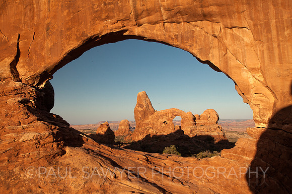 Turret Arch through South Window