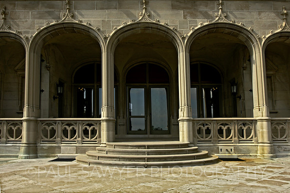 Mansion entrance