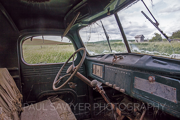 Vintage Truck Interior