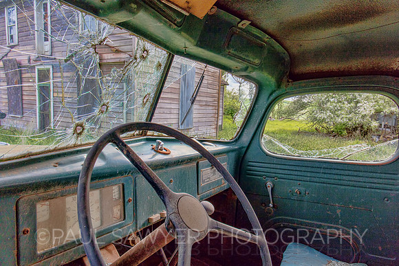 Vintage Truck Interior